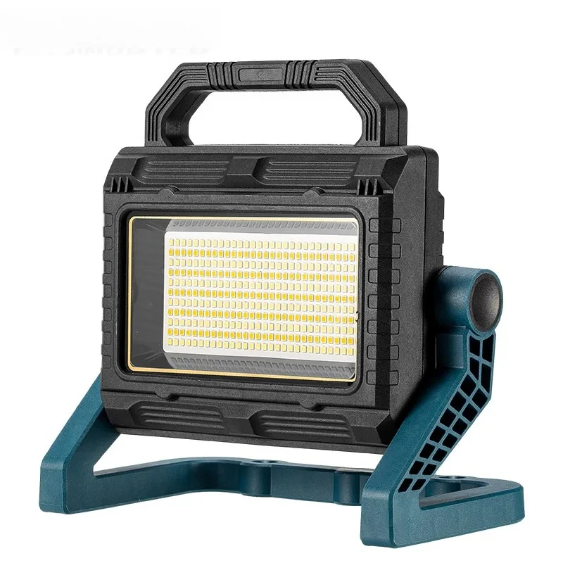COB Work Lights Portable Searchlight USB Rechargeable Lantern Outdoor Camping Light Led Flashlight Power Bank Super Bright