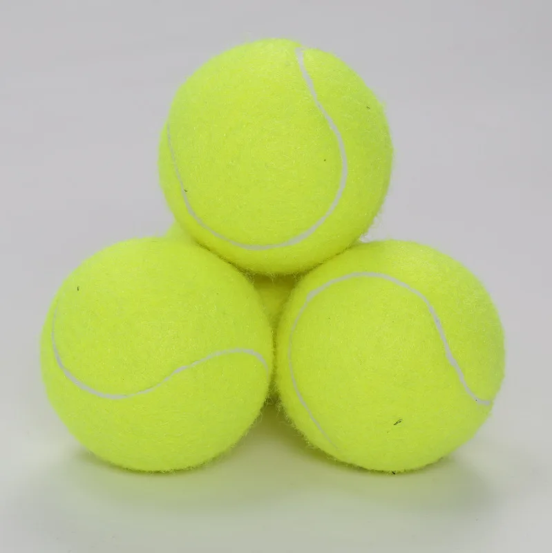 10/30pcs Tennis Ball Practice Tennis 1 Meter Elastic Training Tennis Competition Training Chemical Durable Fiber Tennis Pet Ball