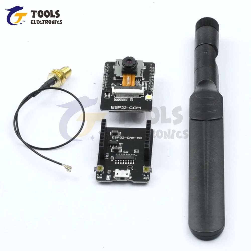 ESP32-CAM-MB 마이크로 USB/타입 C ESP32 WIFI BT 개발 보드 OV3660 카메라 모듈 CH340 포함