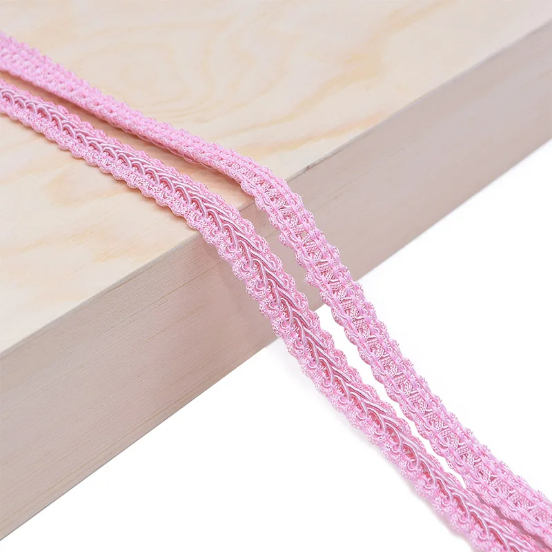 5 Meters Polyester Lace Ribbon Lace Trim Centipede Braided Ribbon Fabric DIY Crafts Sewing Accessories Curved Lace Trimming