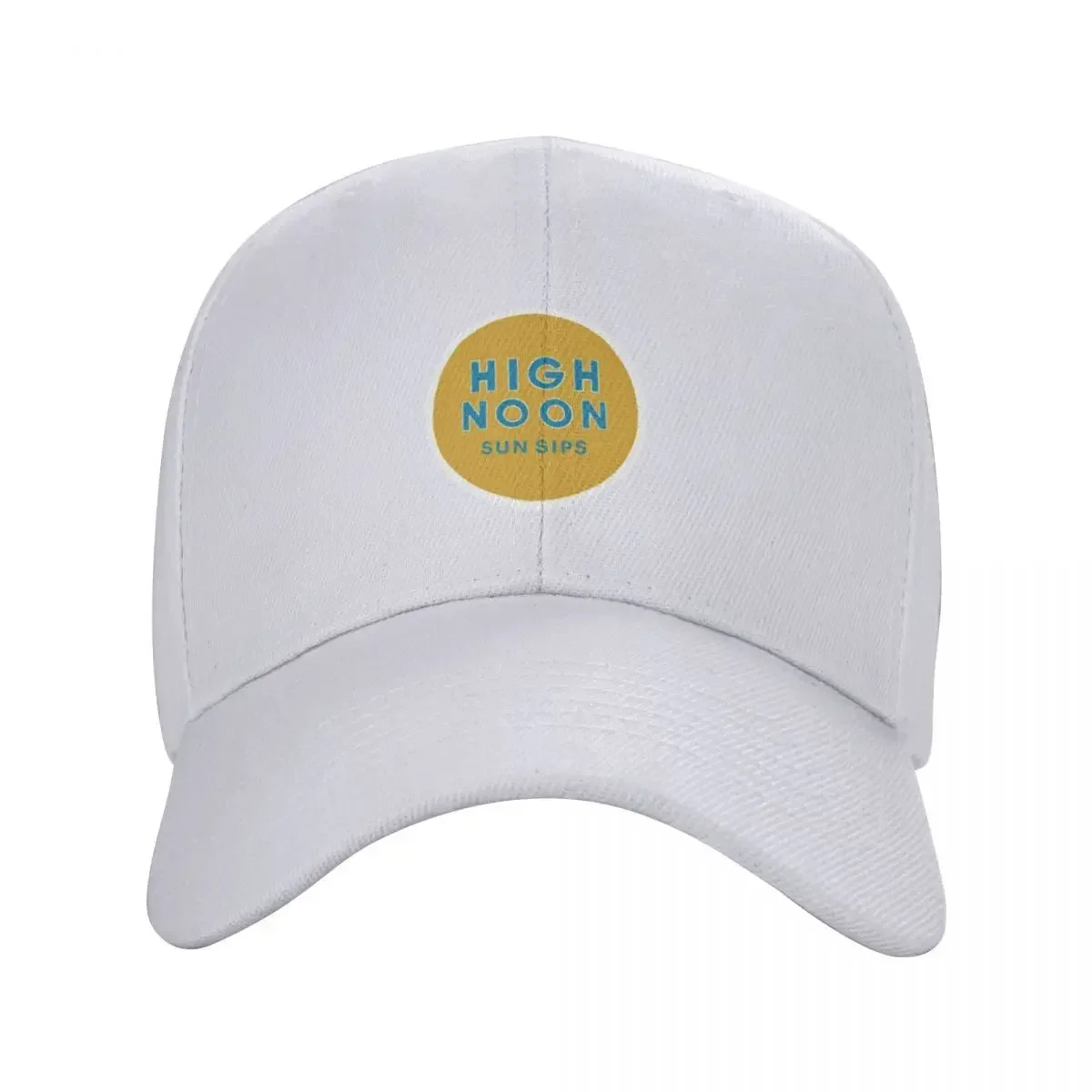 High Noon Sun Sips CircleClassic T-Shirt Cap baseball cap designer hat Hat beach elegant women's hats Men's