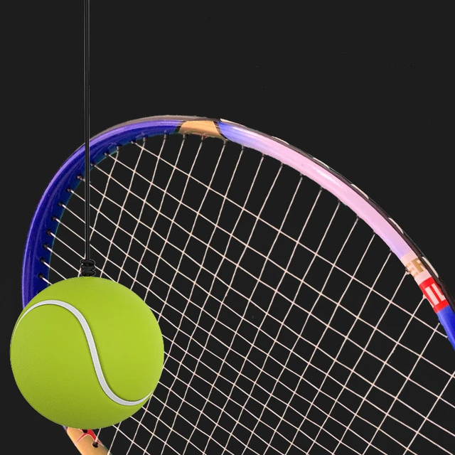 جهاز تدريب التنس فردي الارتداد الثابت للأطفال شبكة ارتداد سوينغ الفردي منتجات الممارسة الذاتية المدرب المساعد