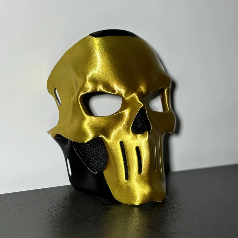 High Quality Delta Action Red Wolf Mask Maroon Rose, Detailed Cosplay Prop Helmet for Halloween Costume Party Collection