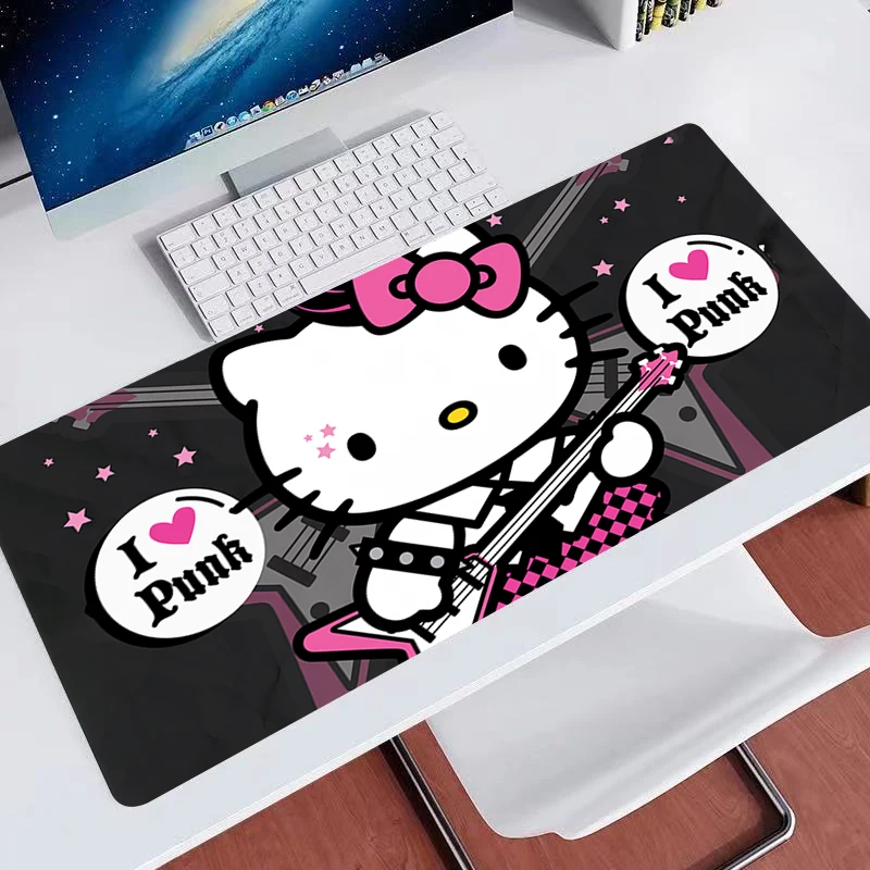 

New Gaming Mouse Pad Cute Hellokitty HD Pc Home Mousepads grande keyboard pad Non-Slip Office Carpet Laptop Mice Pad For Gift