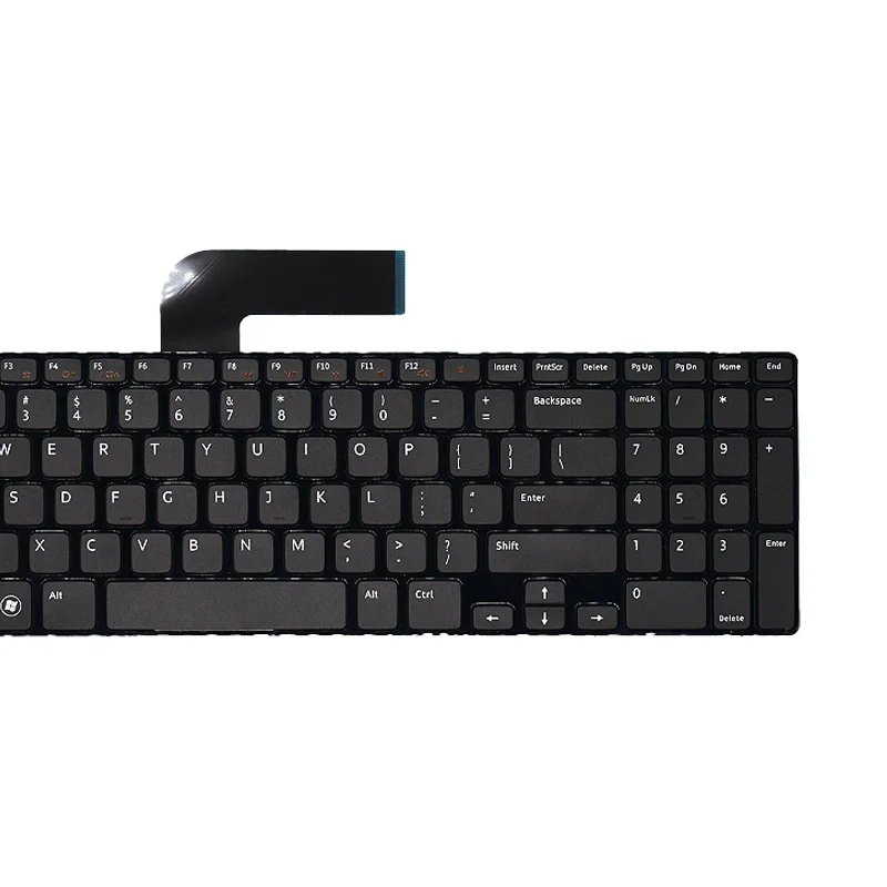 Teclado de ordenador portátil para Dell Inspiron 15R, N5110, M5110 N 5110, M511R, 4dfcj, NSK-DY0SW, US/RU, nuevo