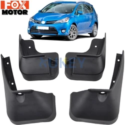 For Toyota Verso 2009-2018 Set Car Mud Flaps Mudflaps Splash Guards Mud Flap Mudguards Fender 2010 2011 2012 2013 2014 2015