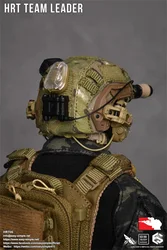 1/6 Easy&Simple ES HRT06 HRT TEAM LEADER Operation Mini Toys Model Helmet with Night Vision PVC Material For 12