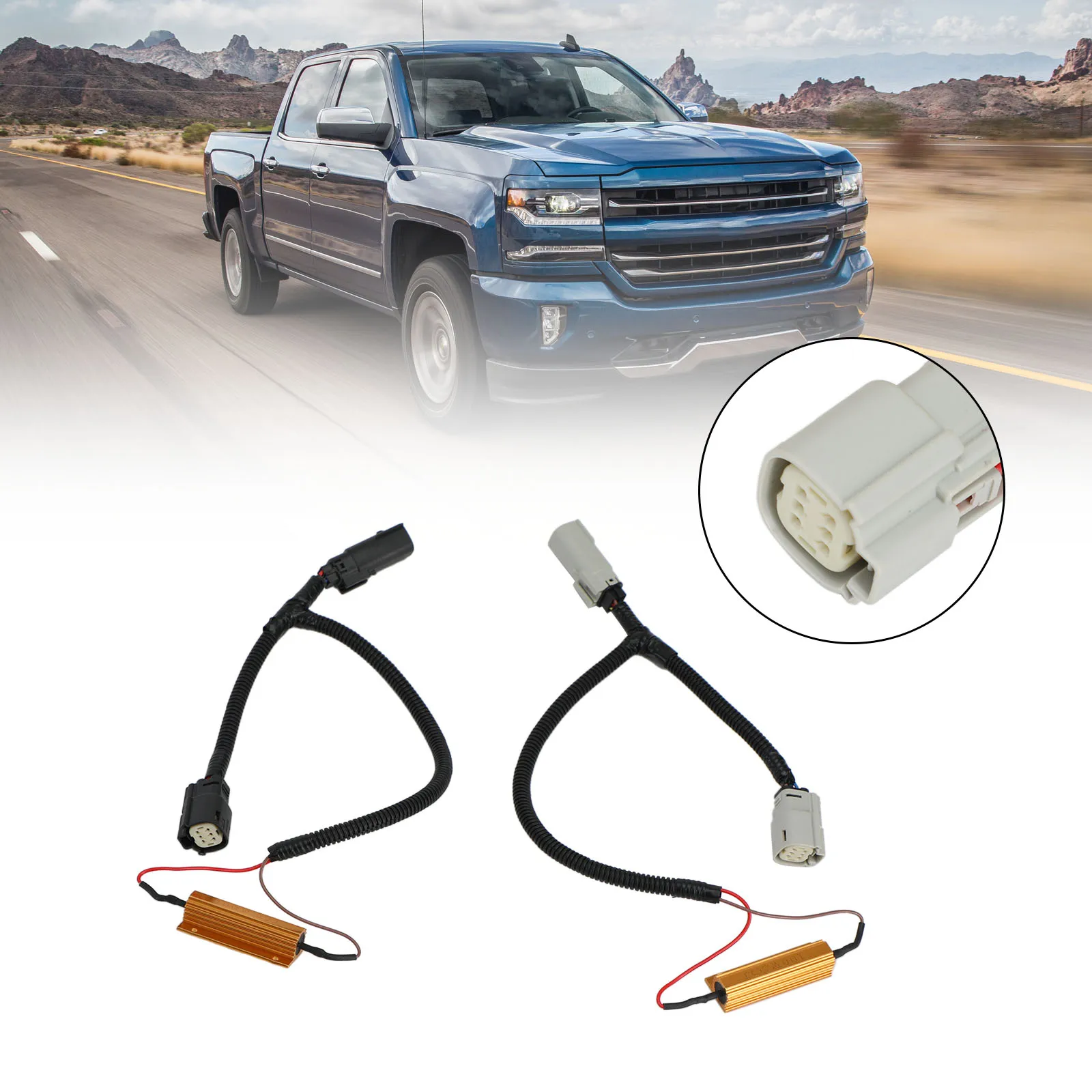 

Artudatech Tail light LED Conversion Harness PNP For Silverado LTZ / Sierra Denali 2016-2018