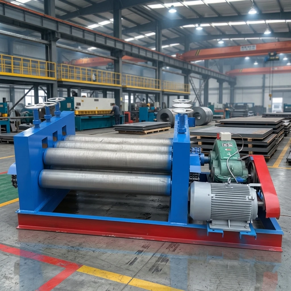 Automatic Metal Sheet Uncoiler Opening Steel Plate Straightener Coil Rewinding Roll Forming Decoiler Machine