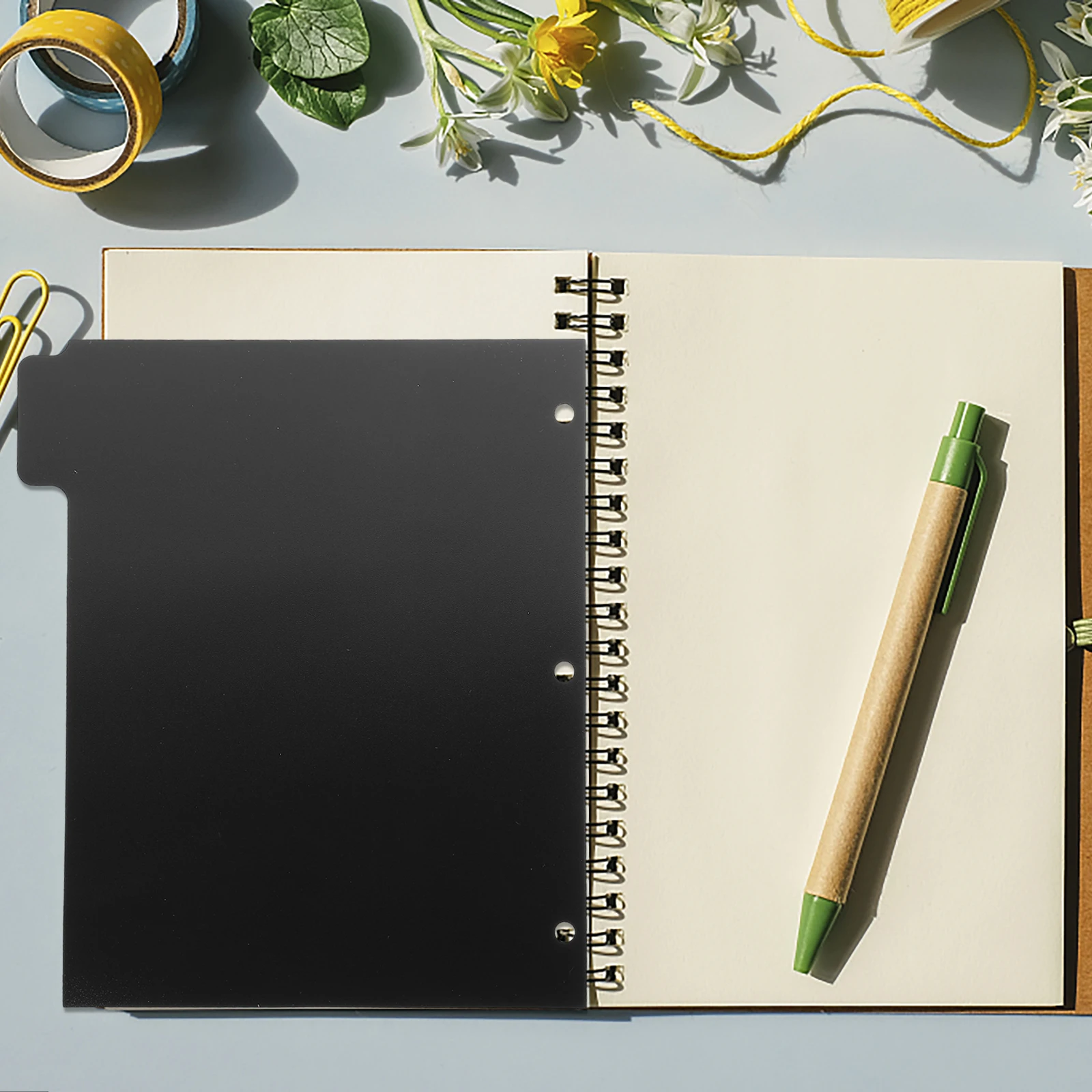 

5 Sheets Binder Dividers Tab Indexing Page Divider for Notebook Binder Organizer Supplies Dividers Tabs for Binders