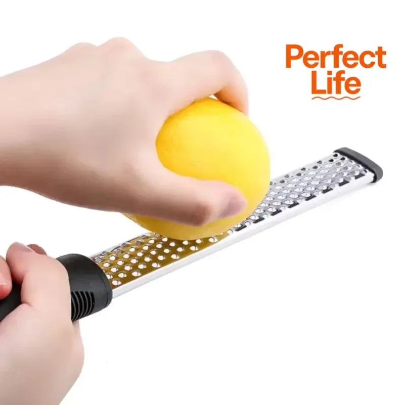 

1/2Pcs High Quality Stainless Steel Peel Lemon Cheese Vegetable Manual Grater Peeler Sharp Blade Choppable Cheese Kitchen Tools