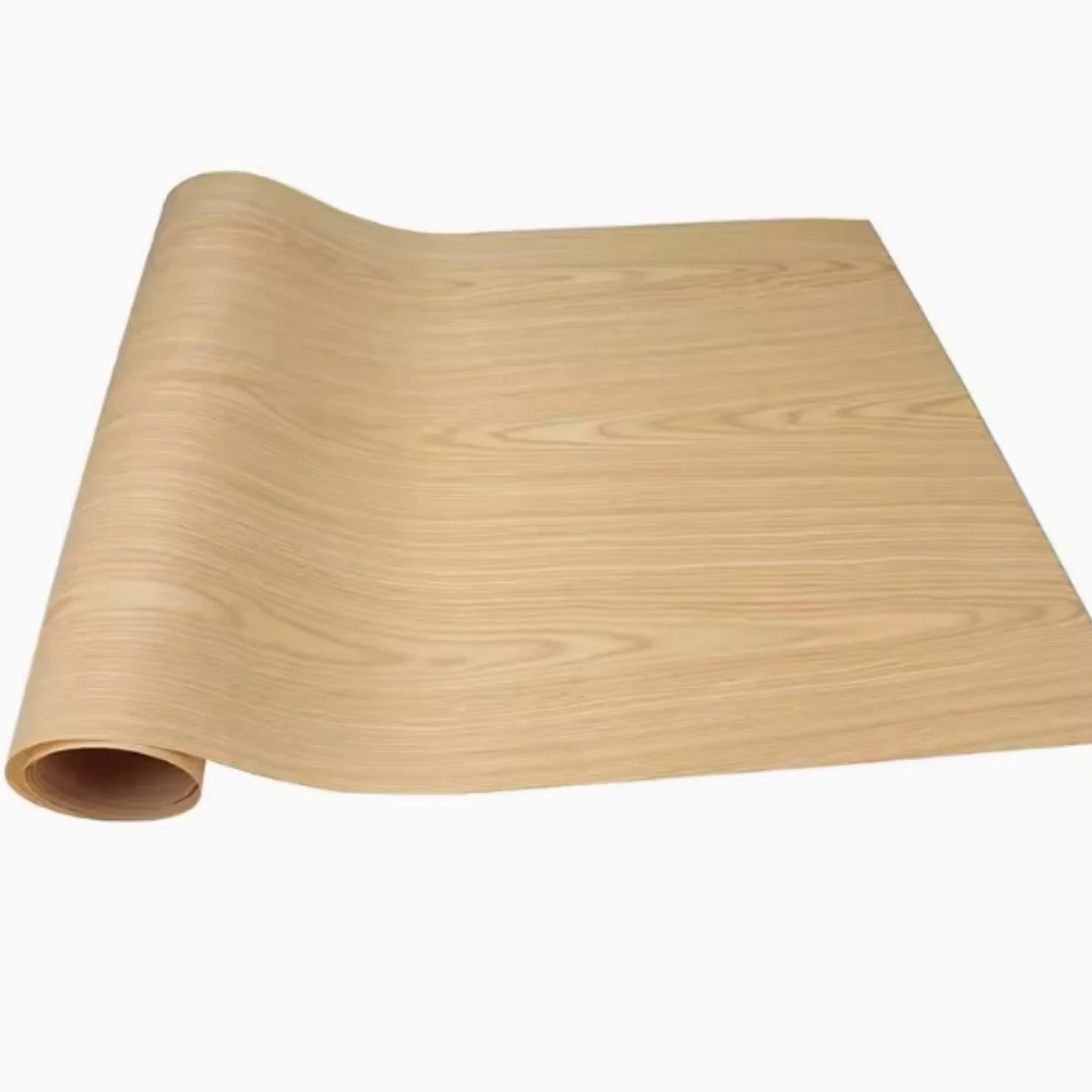 Yellow Oak Straight-grained Wood Veneer Tech Wood Veneer Length: 2.5m×580x0.2mm