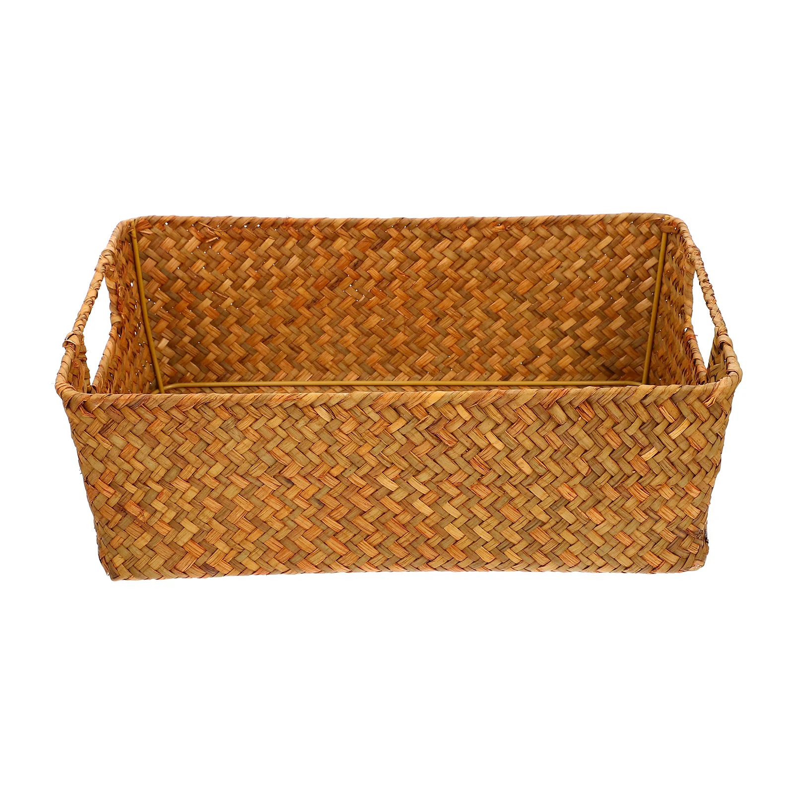 

Cotton Rope Straw Bread Basket Baby Large Storage Wicker Mat Grass Organizing Baskets