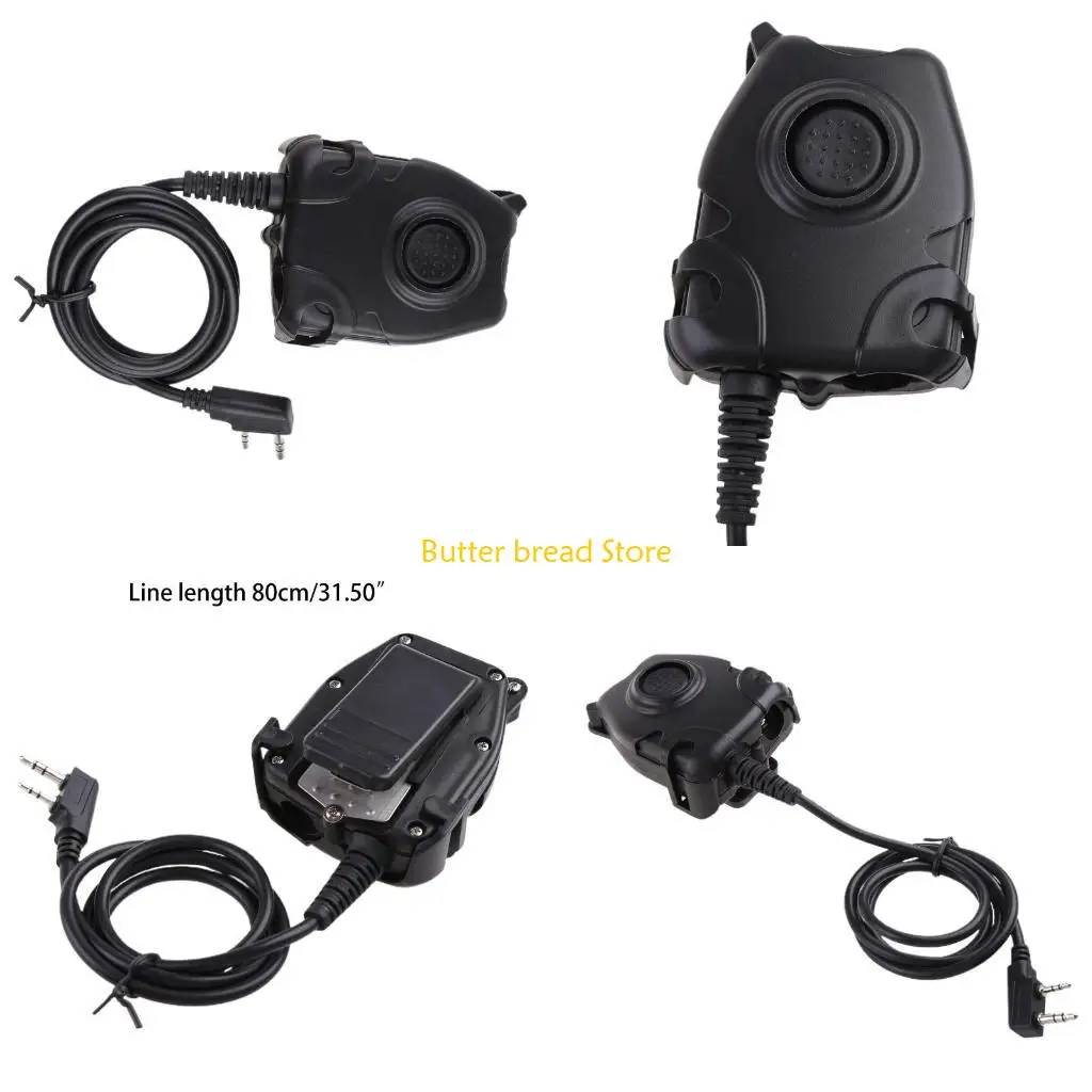 W89C Z-табличная военная гарнитура PTT для портативного радиоприемника KG-UVD1P KG-679