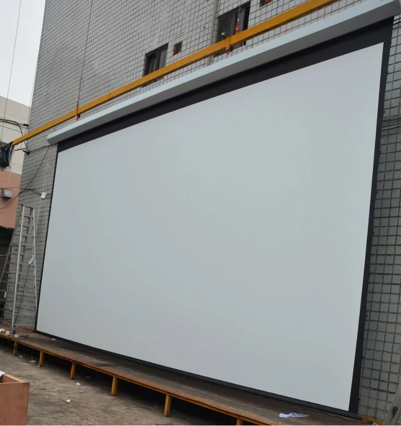 

300 inch motorized projector screen