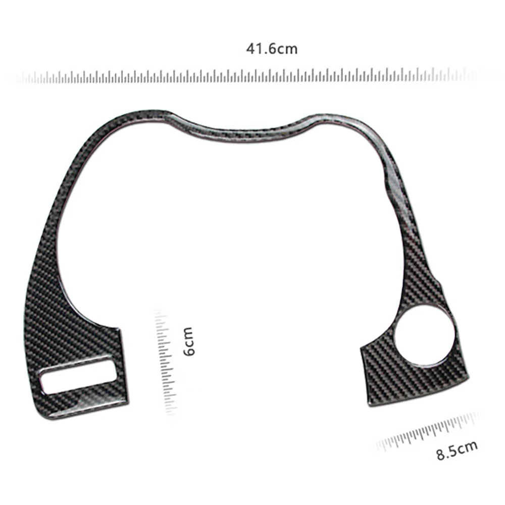 Рамка для салона приборной панели из углеродного волокна, обшивка для Infiniti Q50 Q60 2014-2019, декоративная Передняя панель автомобильного прибора