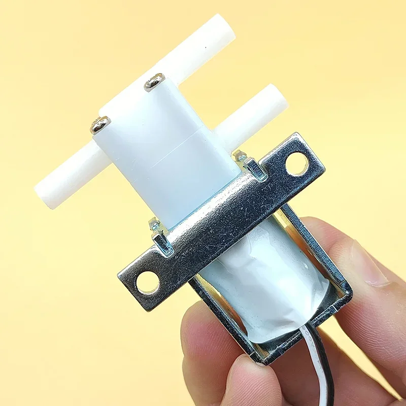 DC 24V 2-position 3-way Micro Electric Solenoid Valve N/C N/O Mini Water Air Flow Control Valve DIY Massager Coffee Tea Machine image 5