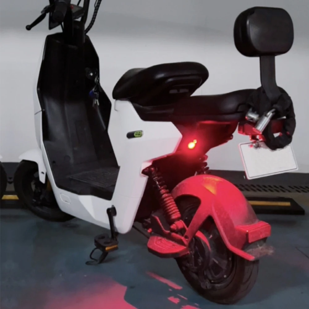 Spia di avvertimento Anti-collisione a LED universale indicatore di direzione a 7 colori spia stroboscopica per moto da crociera