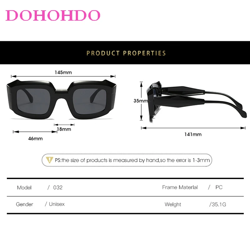 Gafas de sol cuadradas de diseñador de lujo para hombre y mujer, anteojos de sol de colores caramelo, a la moda, Estilo Vintage, para viajes al aire libre, para conducir, UV400
