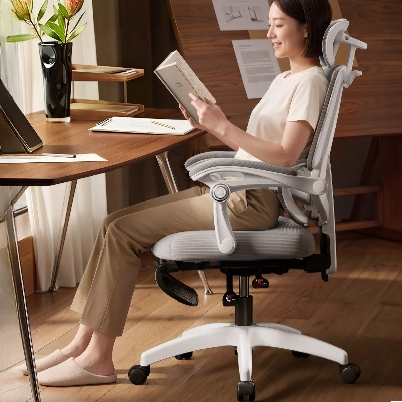 Study Mesh Office Chair Ergonomic Computer Accent Designer Office Chair Comfortable High Back Chaise De Bureaux Home Furniture