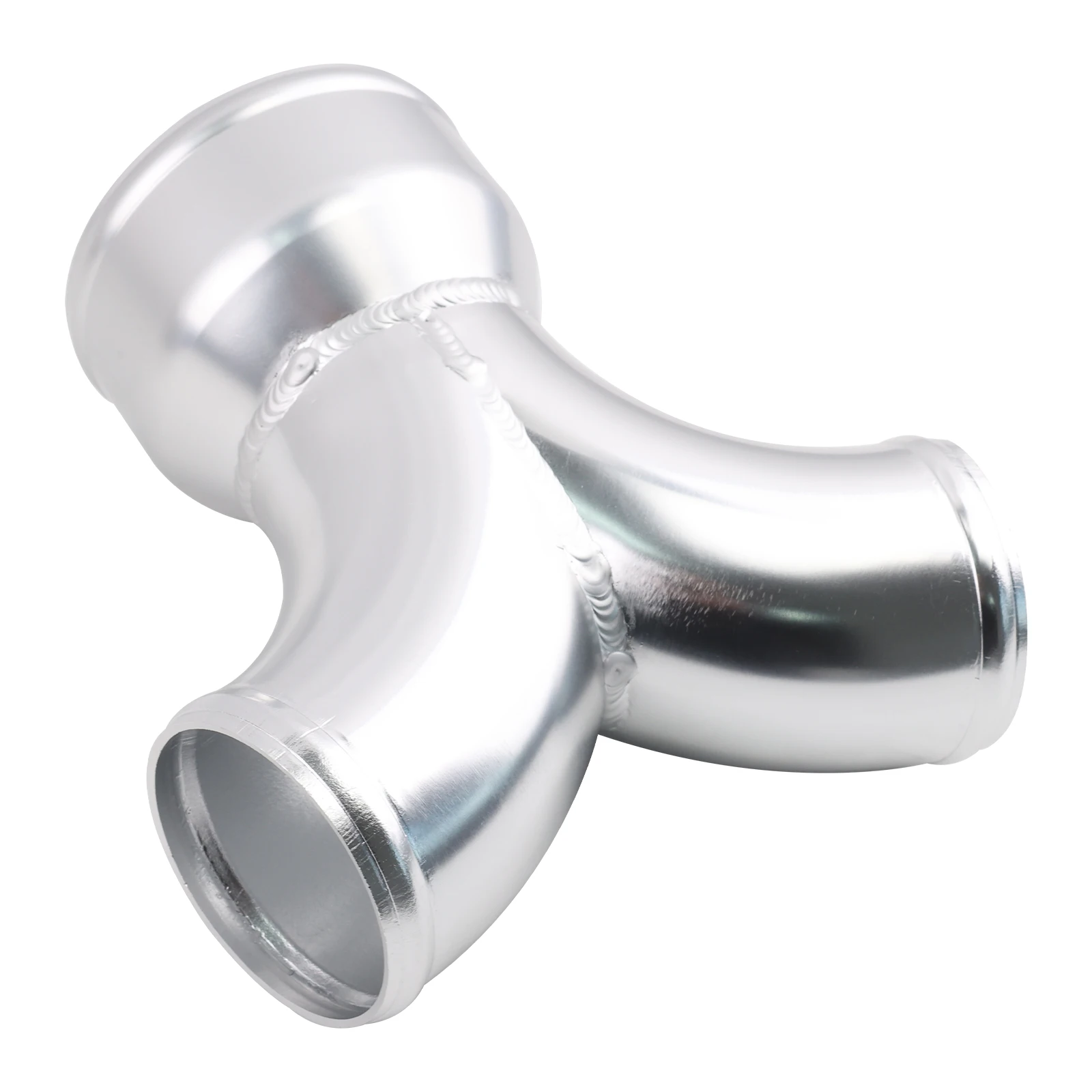 أداء الألومنيوم Y الأنابيب المزدوجة 2.5 "إلى 3" مدخل هواء بارد التوأم توربو المبرد الأنابيب اكسسوارات السيارات