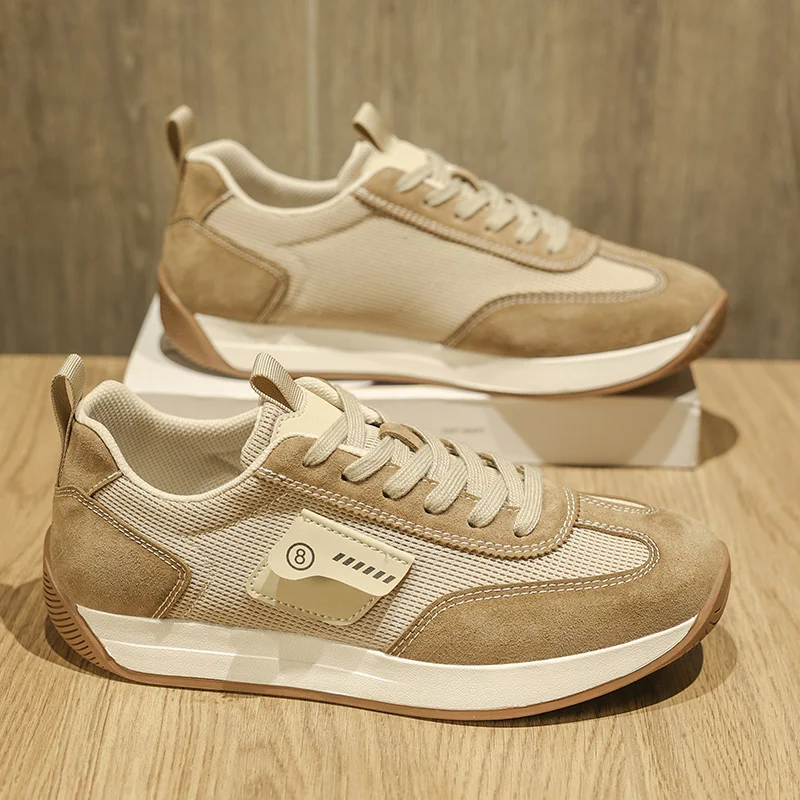 

Engineered for Ease: Men's Premium Casual Sneakers with Adaptive Fit Technology