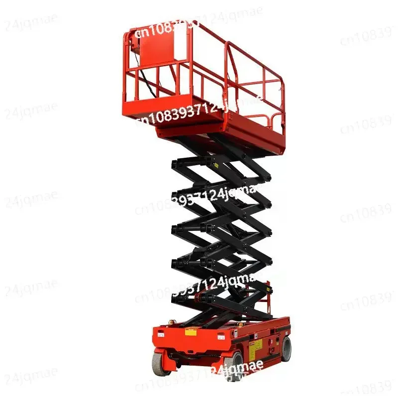 Electric Self Elevating Platform Vehicle, 4-14 Meter High-altitude Work Vehicle, Hydraulic High-altitude Climbing Vehicle