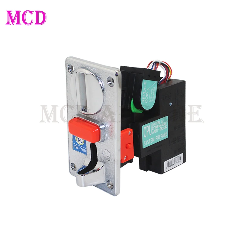 High Quality TW-700 Front Insertion Electronic Token Receiver Mechanical Coin Validator for Vending Machine Coin Receiver