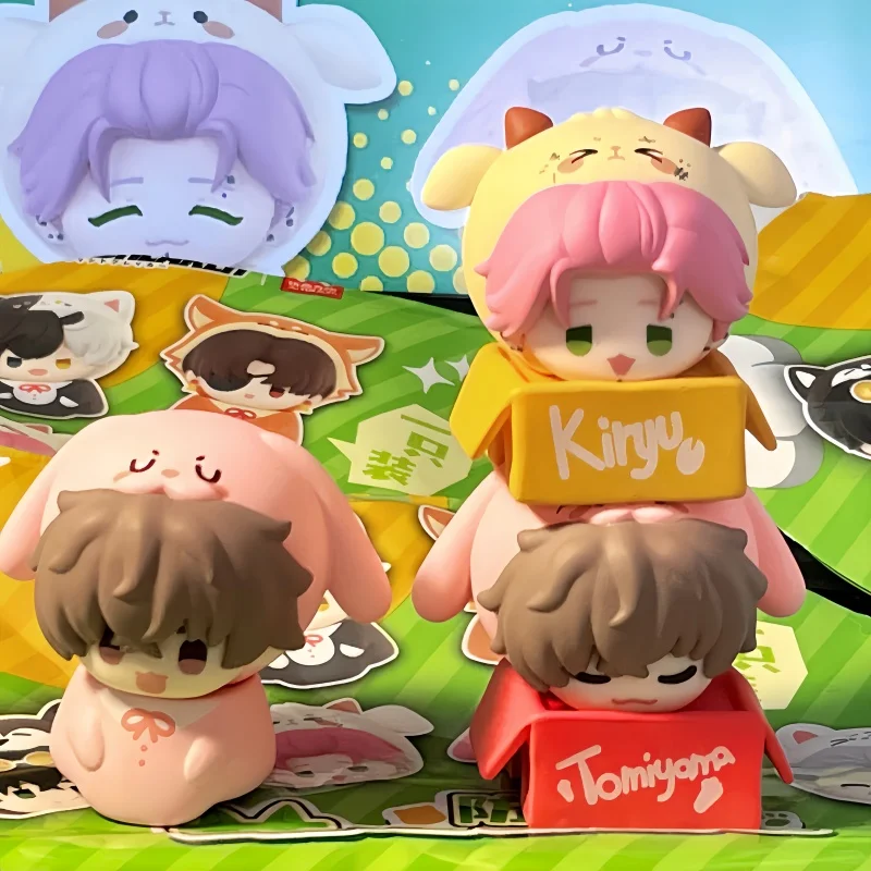 

Hot Wind Breaker Original Stackable Dolls Blind Box Kawaii Cute Collectible Figures Desk Decor Perfect Kids Gifts For Anime Fans