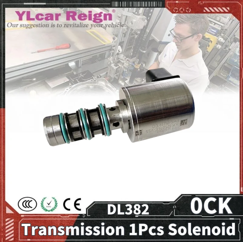 

0CK DL382 Automatic Transmission 1Pcs Solenoid Valve For AUDI A4 A5 A6 A7 A8 Car Accessories Auto Parts