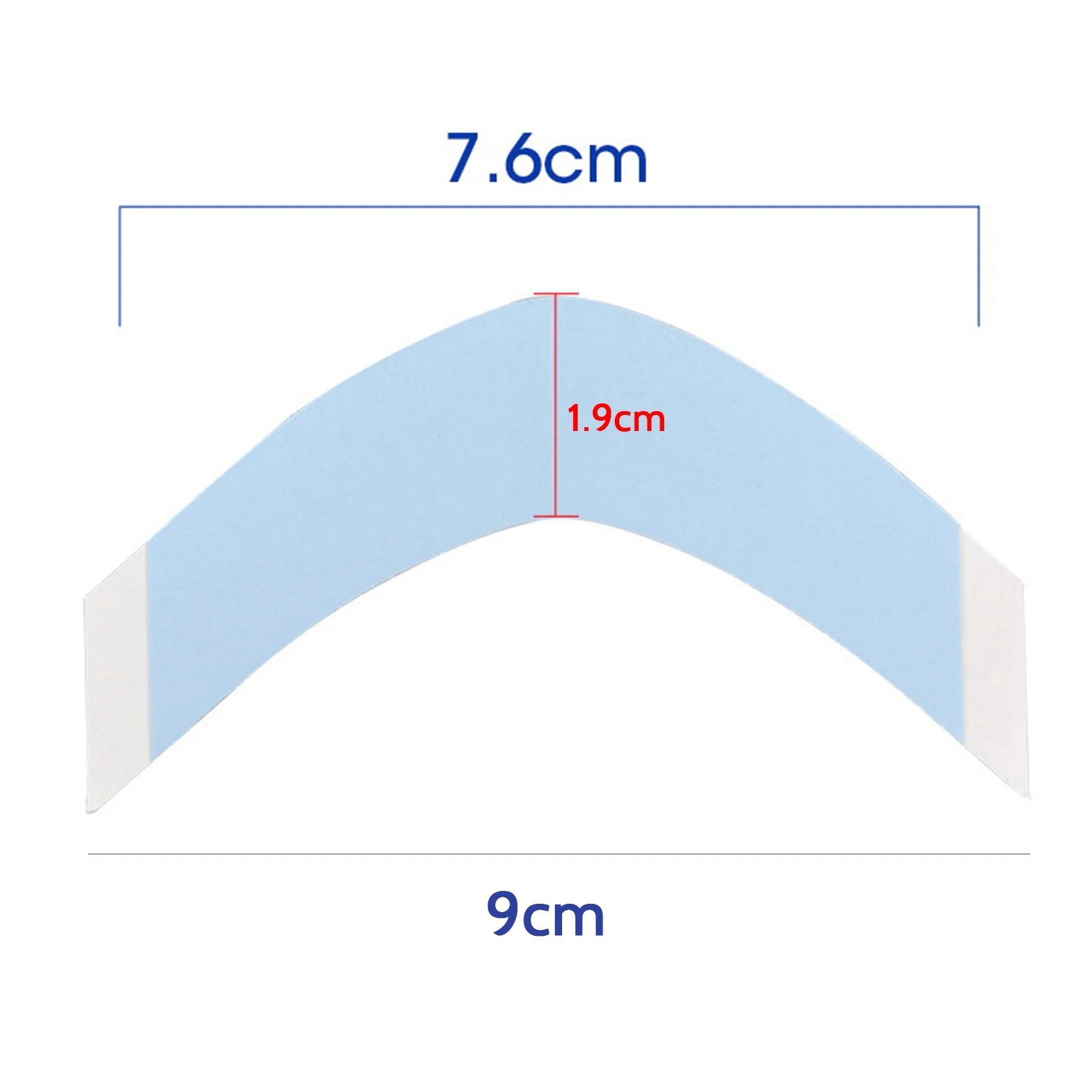 AA20-144 قطعة/الوحدة شعر مستعار قوي الشريط لاصق مزدوج تمديد شرائط الشريط للشعر المستعار/الدانتيل الجبهة الباروكات فيلم CC الشكل #5