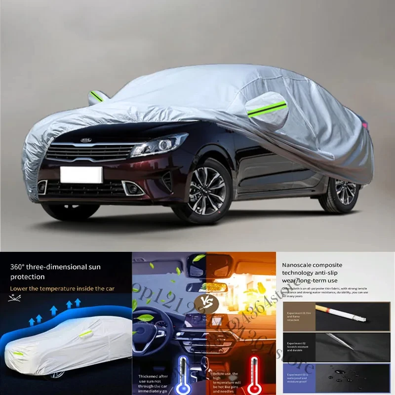 

For KIA-Forte Auto Anti snow Anti dust Anti-uv Anti peeling paint And Anti Rainwater 210t car cover Car cover protection