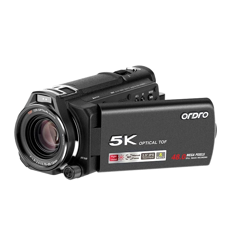 5K And 4k UHD Professional Optical Zoom Live Streaming Camcorder Night Vision Video Camera