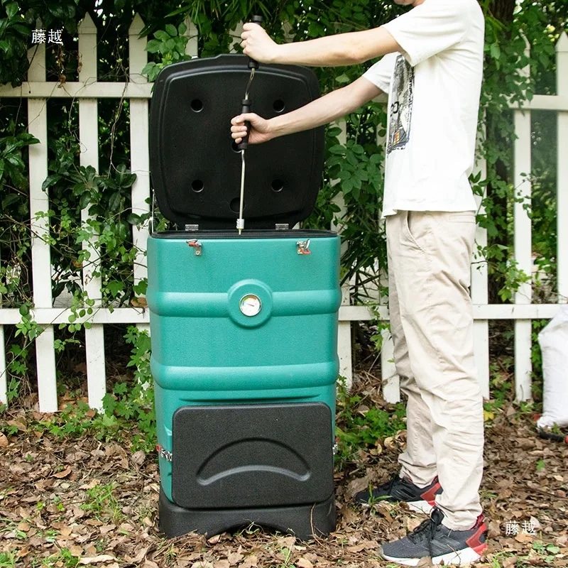Household food waste gardening fermentation compost box thermal insulation compost bucket aerobic fermentation sealed food