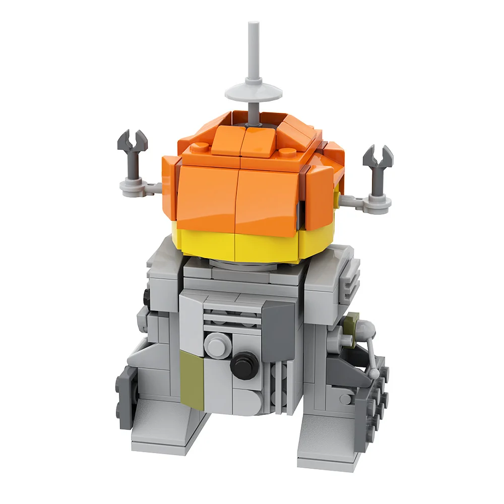 Gobricks MOC 映画 Starwared チョッパー Astromech C1-10P メカロボットビルディングブロック DIY モデル子供レンガのおもちゃ誕生日ギフト