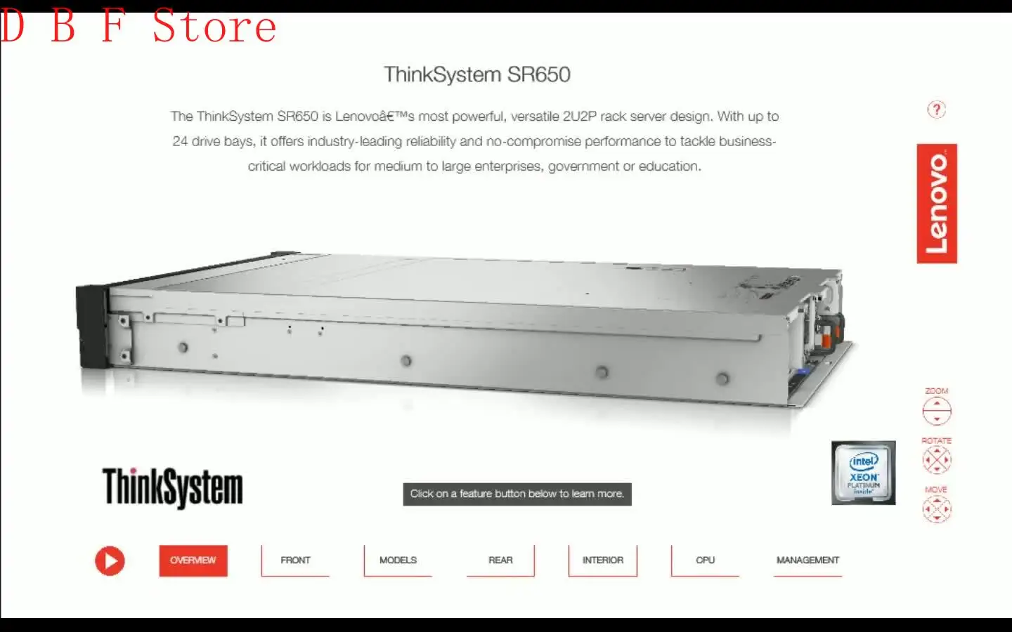 Lenovo-servidor ThinkSystem SR650 xeon Gold 5118, nuevo