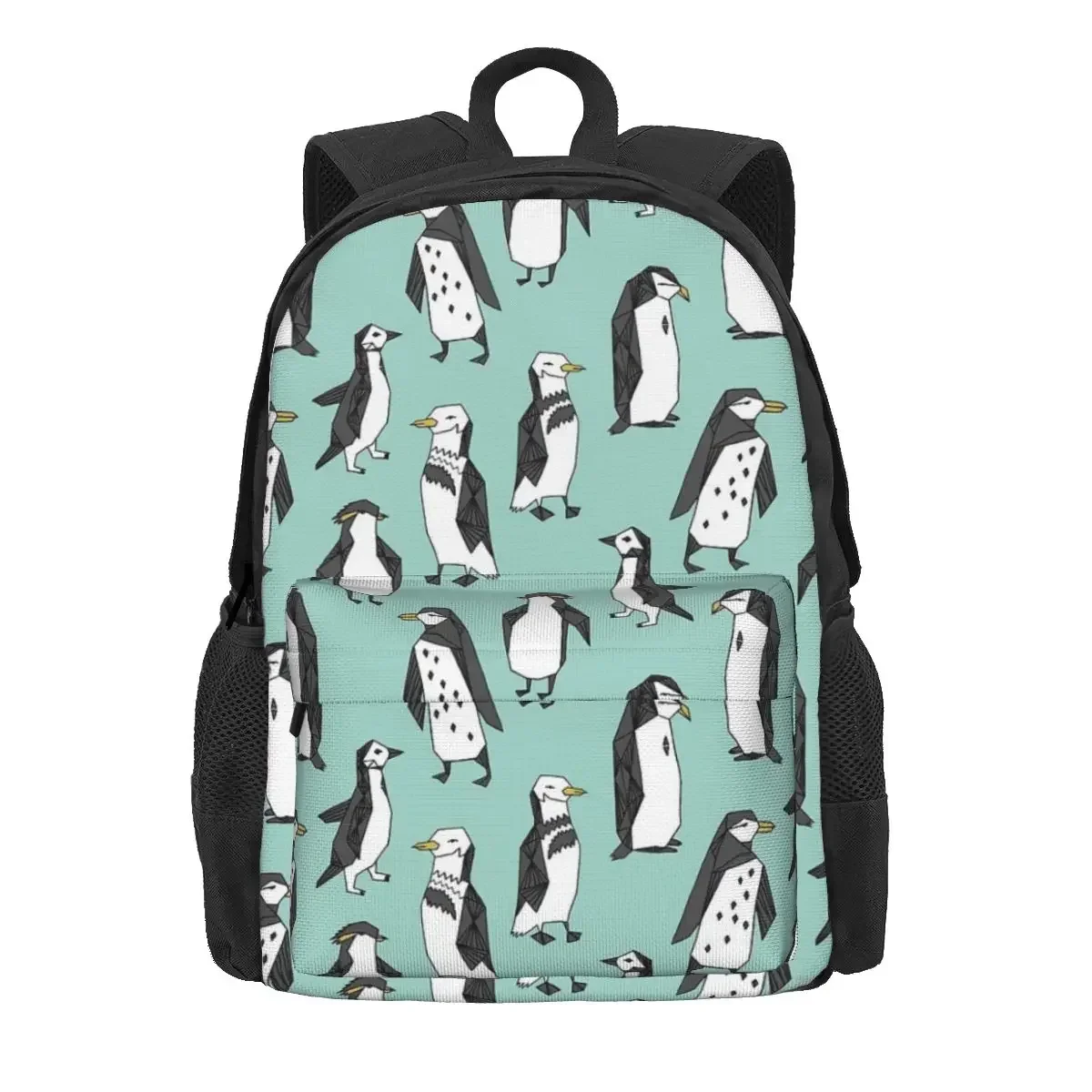 

Penguin - Mint By Andrea Lauren Backpacks Boys Girls Bookbag Students School Bags Kids Rucksack Travel Rucksack Shoulder Bag