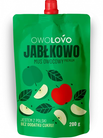 MUS JABŁKOWY 200g JABŁKOWO