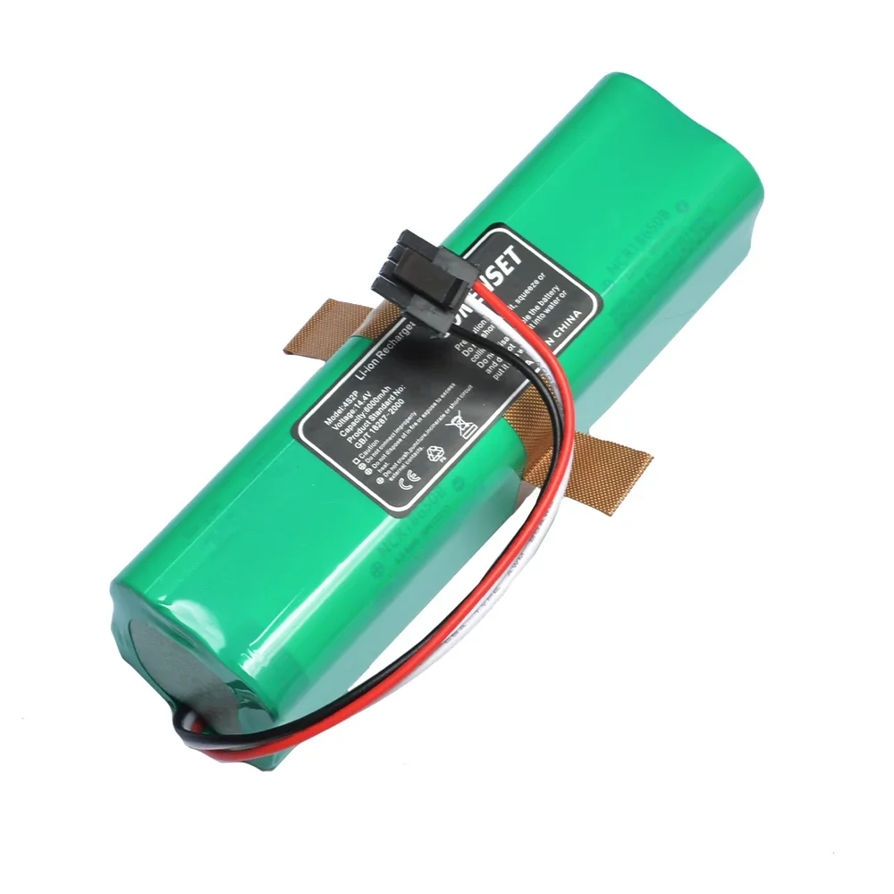 14.4V 6000mAh wymienny akumulator do Xiaomi Mi Robot odkurzacz-mop 2 Ultra odkurzacz robot pojemność akcesoria części — zdjęcie produktu 5