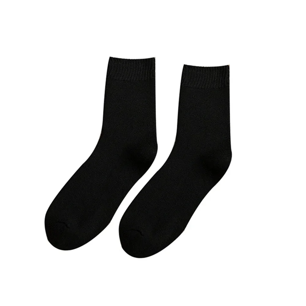 Men's oversized spring/summer socks absorb sweat and breathable sports solid color short tube