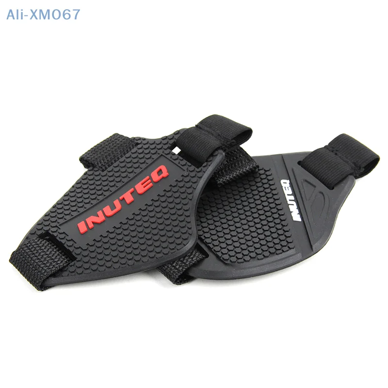 Almohadilla de cambio de marchas ajustable para motocicleta, Protector de zapatos, Universal