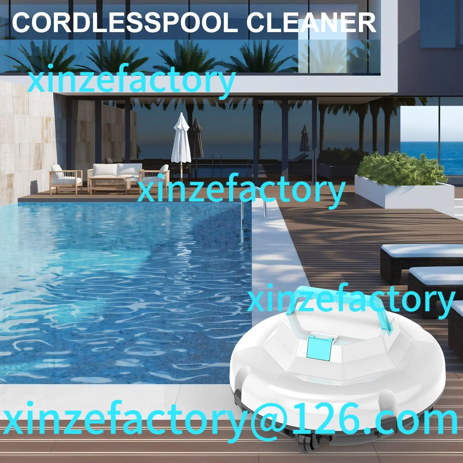 Customizable Spot Intelligent Automatic Pool Cleaning Robot Diving Underwater Suction