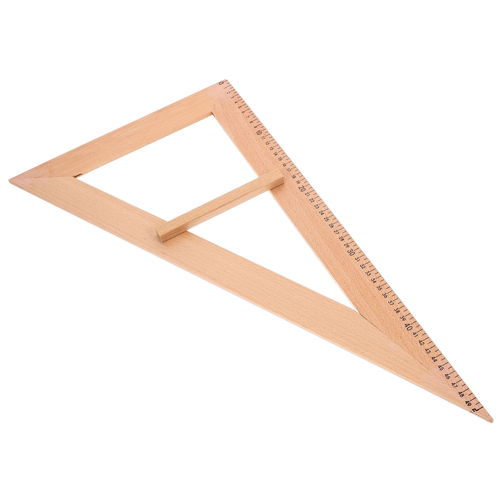 Teacher Measuring Ruler Implement Woodworker's Measuring Tool Classroom Ruler For Teaching Classroom Hardwood Measuring Ruler