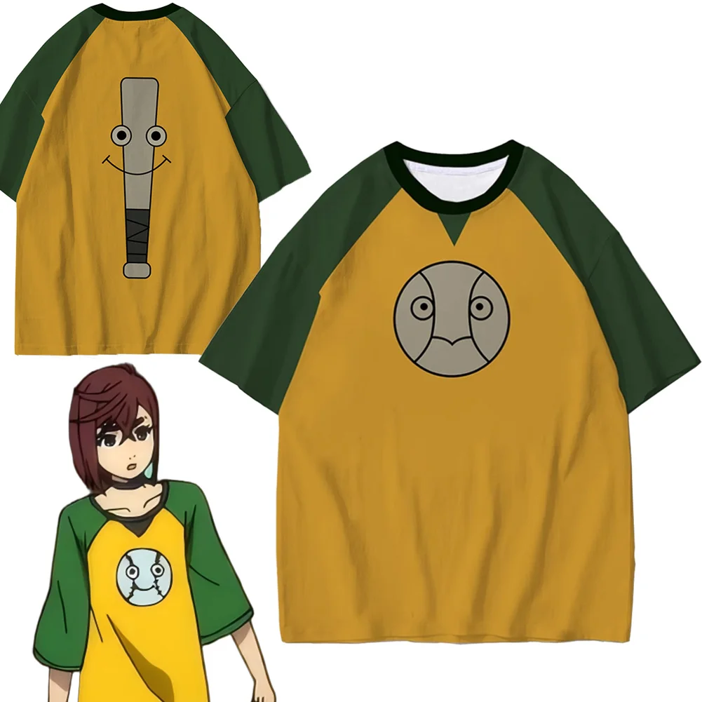 

Anime Dan Dadan Cosplay Momo Ayase Anime T-Shirt Clothing Hallowmas Costume Carnival For Men Male Adult RolePlay Suits Outfits
