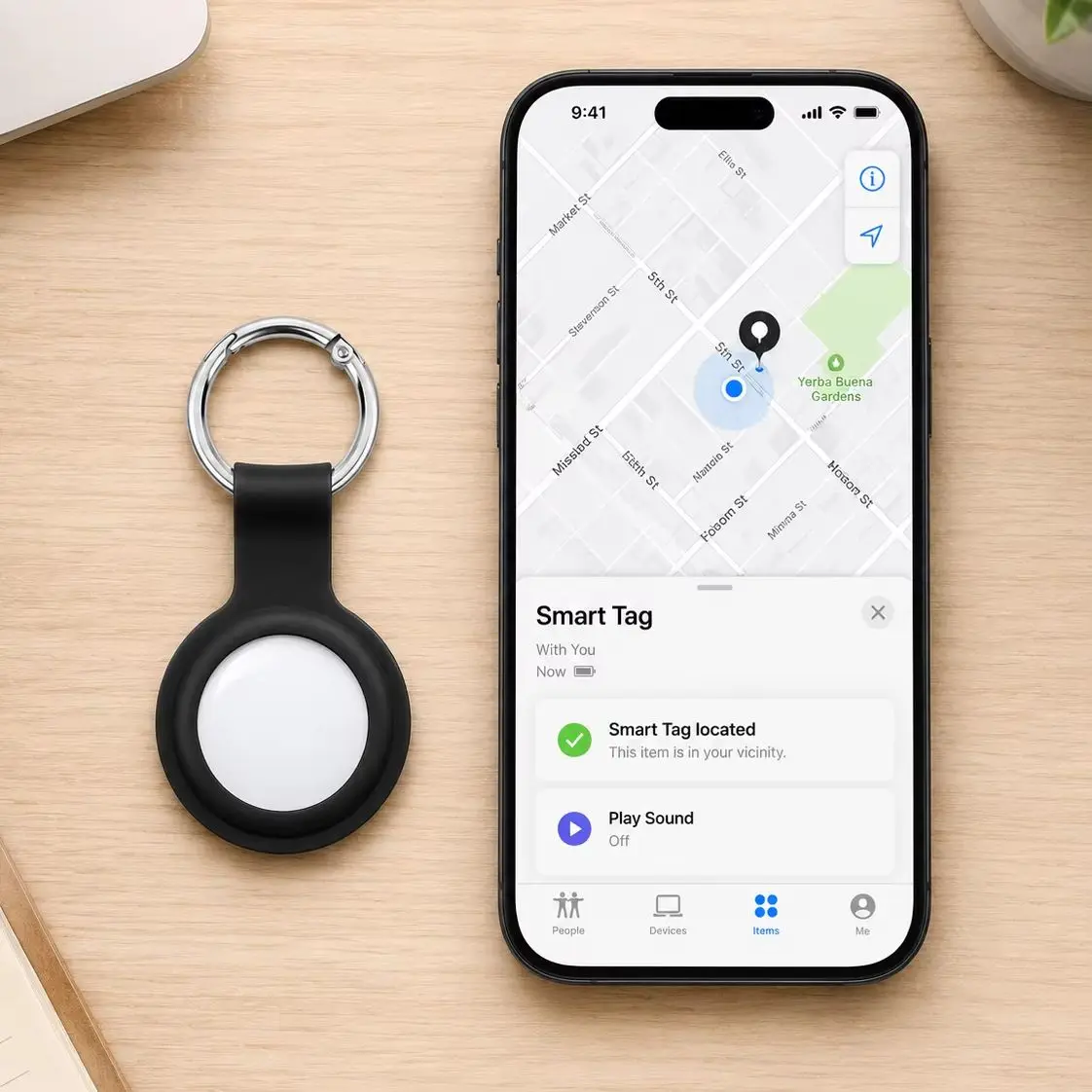 Anti-lose Tracker Positioning Far Away Finder for Apple Find My Voice Locate Suitcase Keys Bag Toys Smart Tag for IOS iPhone