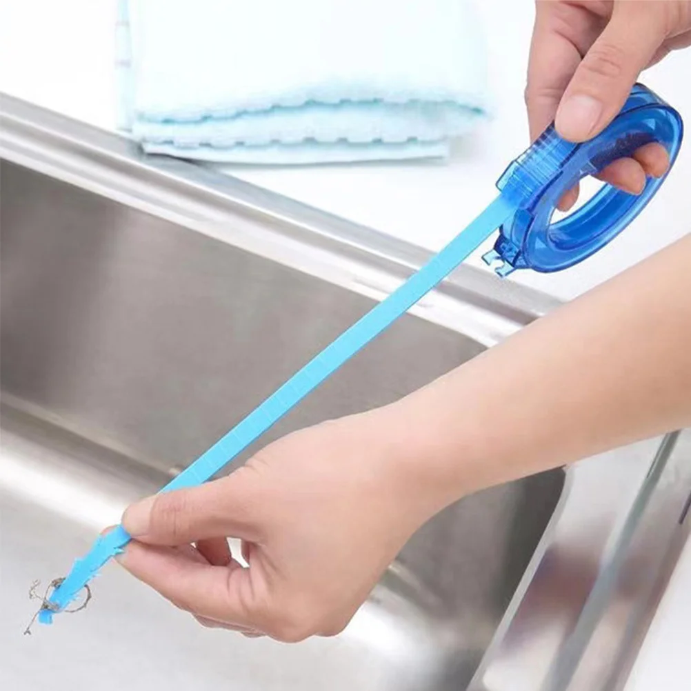 

10Pcs Flexible Drain Remover Telescopic Hair Clog Cleaner for Kitchen Bathroom Shower Pipe Unblocker Sewer Dredging Cleaning