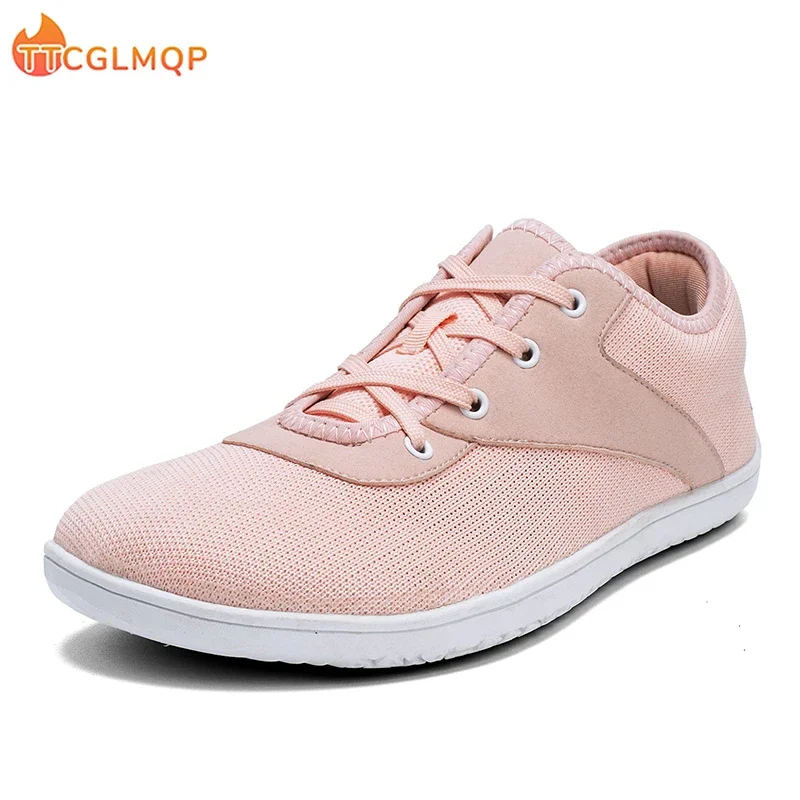 Men\'s Wide Minimalist Barefoot Canvas Sneaker 2024 Fashion Flats Soft Zero Drop Sole Wider Toe Light Weight Fashion Sneakes