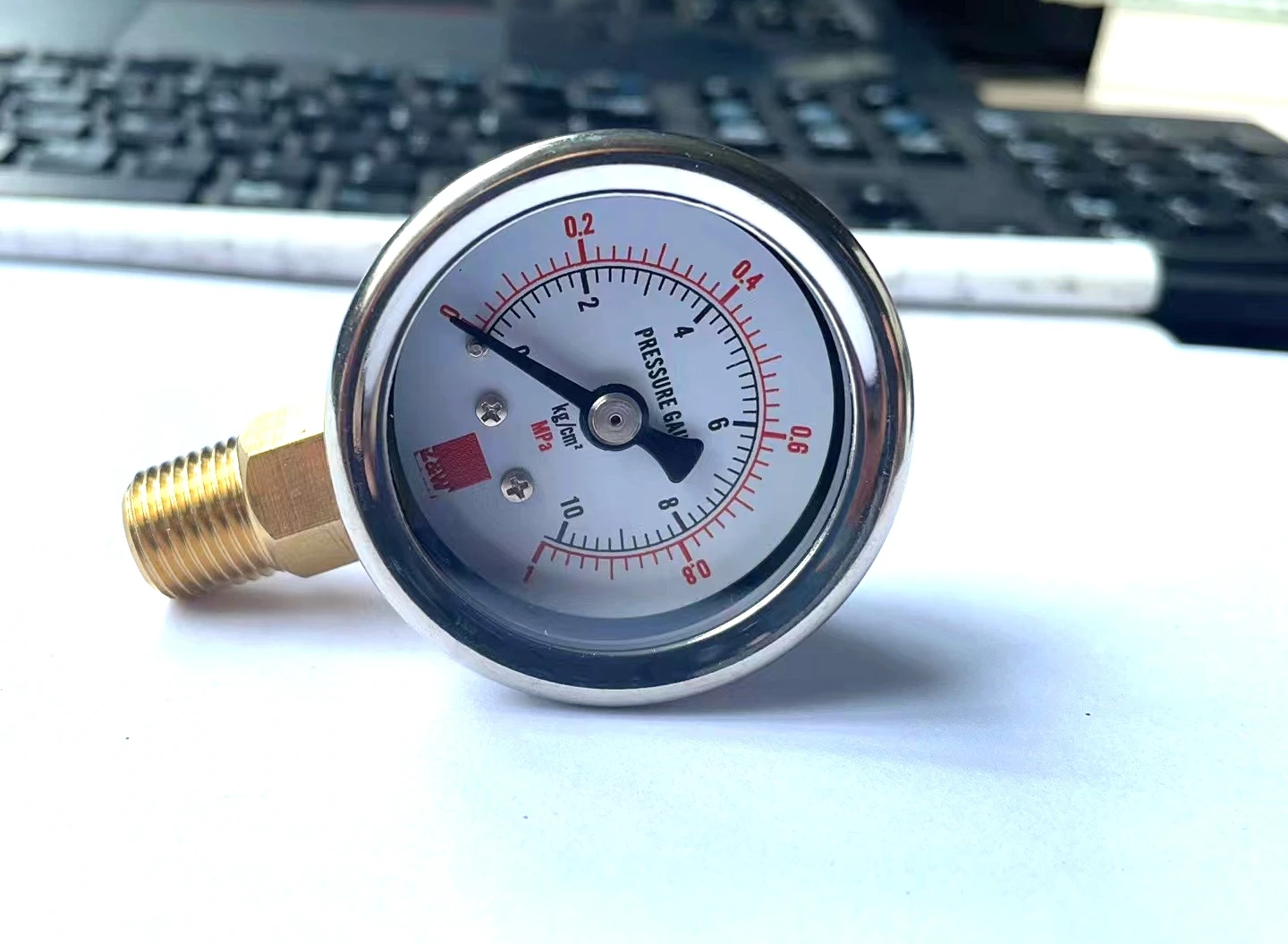 Manomètre basse pression, astronomique, 10 psi