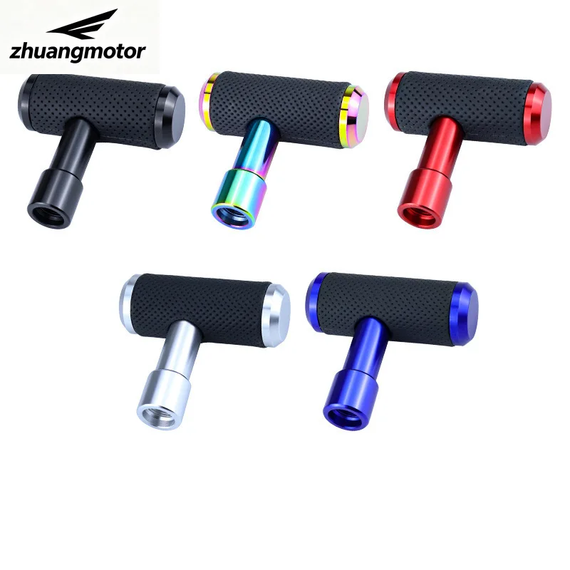 Universal Car Auto Aircraft Joystick Gear Shift Knob Aluminum Alloy Head Shifter Stick Lever Manual Transmission AT MT