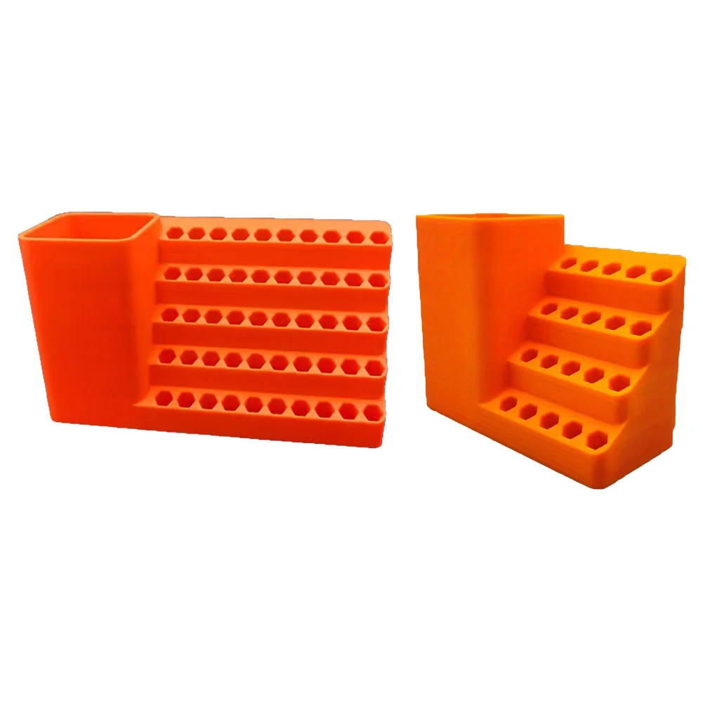 1pc Tragbare 20/50 Loch Schraubendreher Bit Organizer Fall Schraube Kopf Lagerung Toolbox Für Reparaturen Outdoor Werkstatt Aufgaben